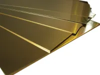 Латунный анод Холоднокатаный 1900 мм 200 мм 8 мм Л63 ГОСТ 2208-2007 купить в Орле