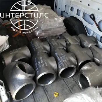 Стальной тройник равнопроходной 76 мм 10 мм 09Г2С ГОСТ 17376-2001 купить в Орле